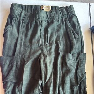 Democracy Forest Green Cargo Pants